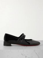 Sweet Jane patent-leather flats