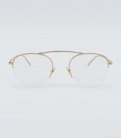 Saint LaurentNew Wave flat-top glasses