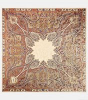 Saint LaurentPaisley silk-blend jacquard scarf