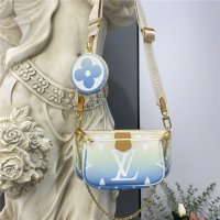 Louis Vuitton Multi Pochette Accessoires Blue