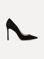 Romy 100 suede pumps