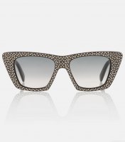 Celine EyewearEmbellished cat-eye sunglasses