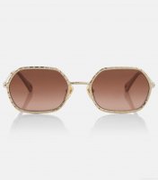 ChloéHexagonal sunglasses