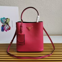 PRADA HANDBAG dark pink