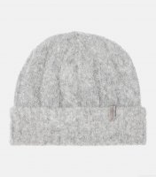 Brunello CucinelliCable-knit mohair beanie