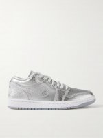 Air Jordan 1 Low metallic leather sneakers