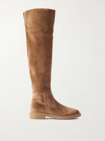 Suede over-the-knee boots