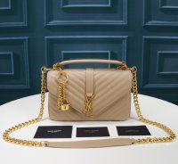 YVES SAINT LAURENT HANDBAG Pale yellow