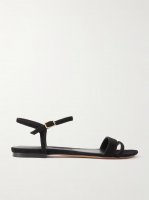 Simple suede sandals