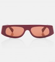 GucciLogo rectangular sunglasses