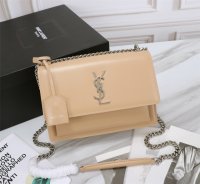 YVES SAINT LAURENT CROSSBODY BAG Pale yellow