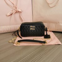 MIUMIU CROSSBODY BAG BLACK