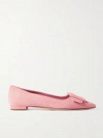 Maysale suede point-toe flats