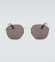 Cartier Eyewear CollectionSantos de Cartier round sunglasses