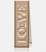 LoeweLove wool and cashmere scarf