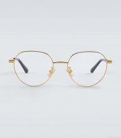 Bottega VenetaRound glasses