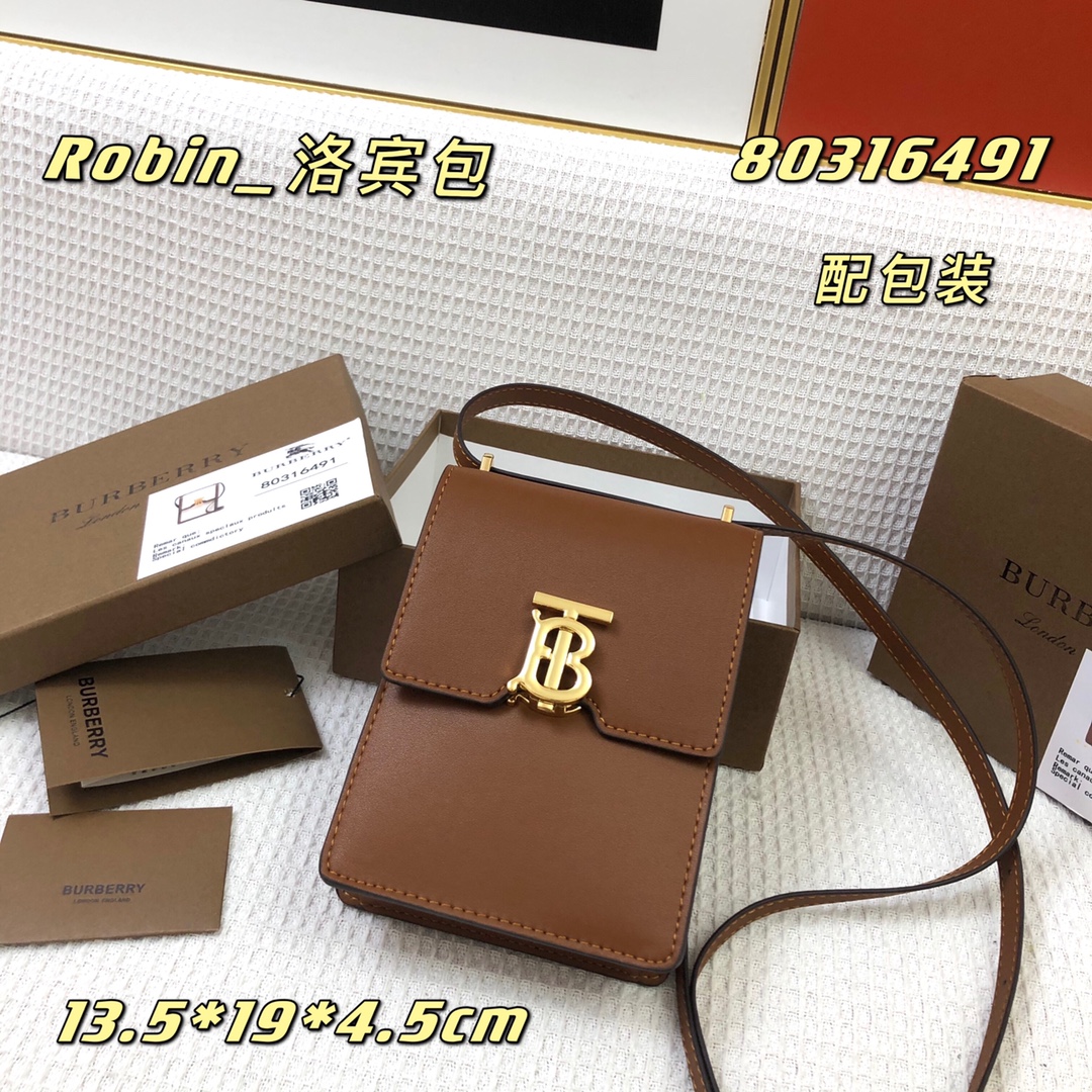 BURBERRY HANDBAG Brown