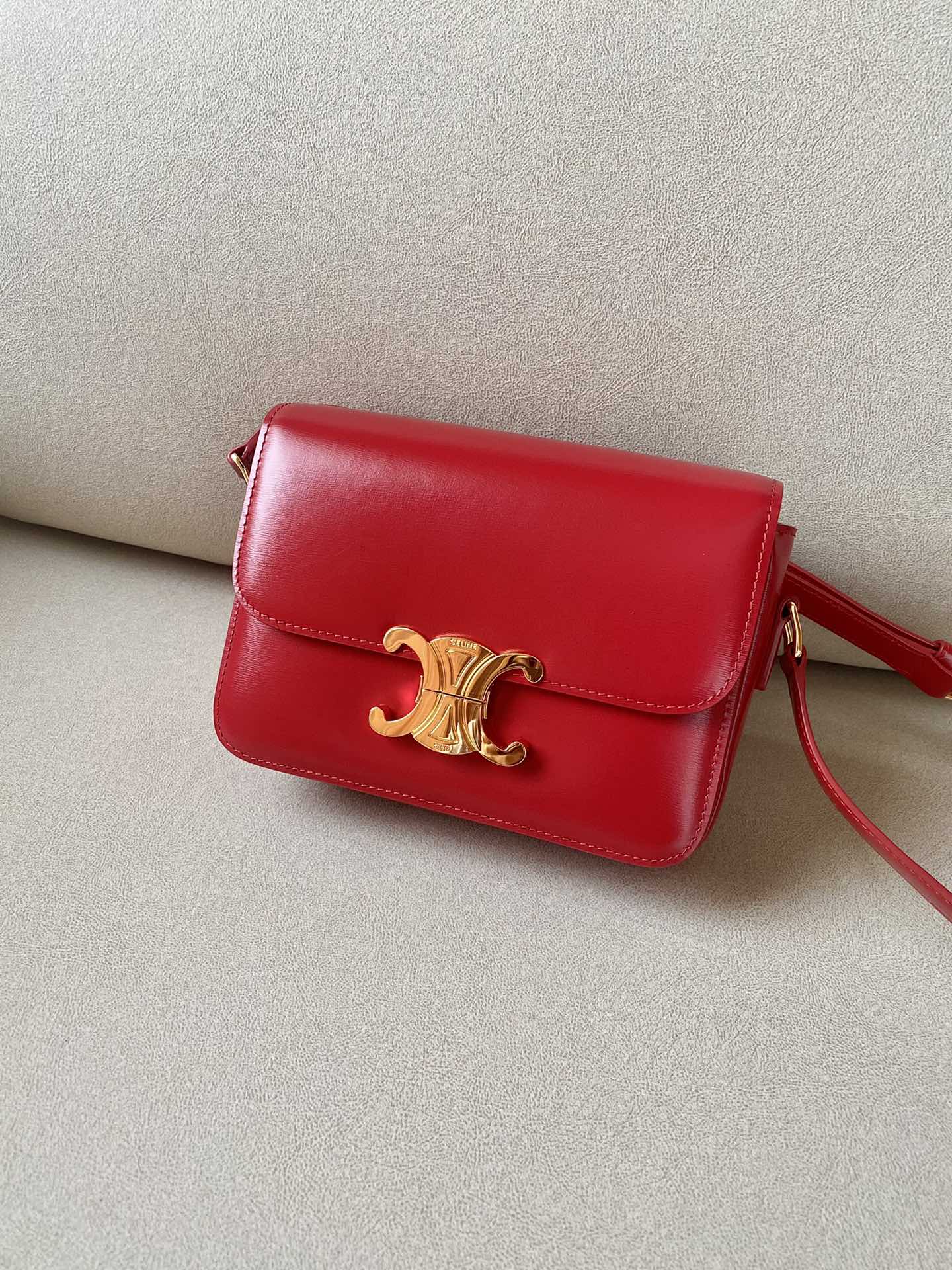 CELINE CROSSBODY BAG red