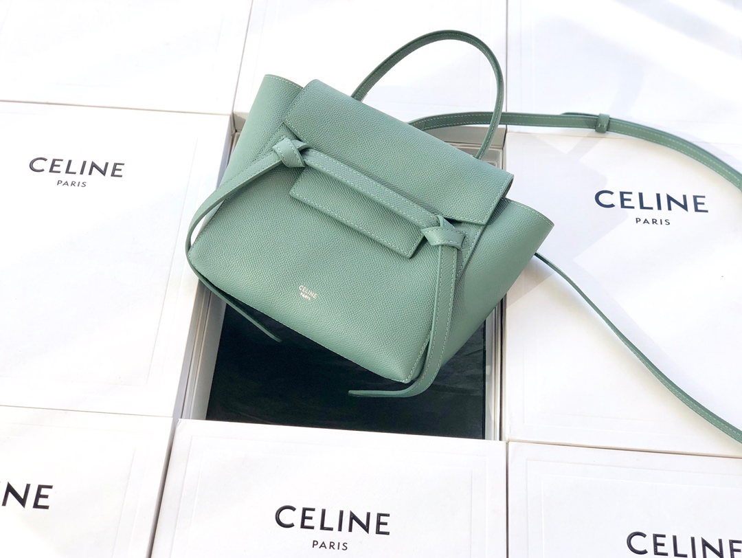 CELINE HANDBAG cyan CELINE HANDBAG cyan