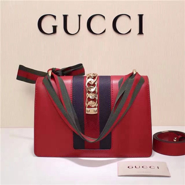 Gucci Sylvie Shoulder Bag (Varied Colors)