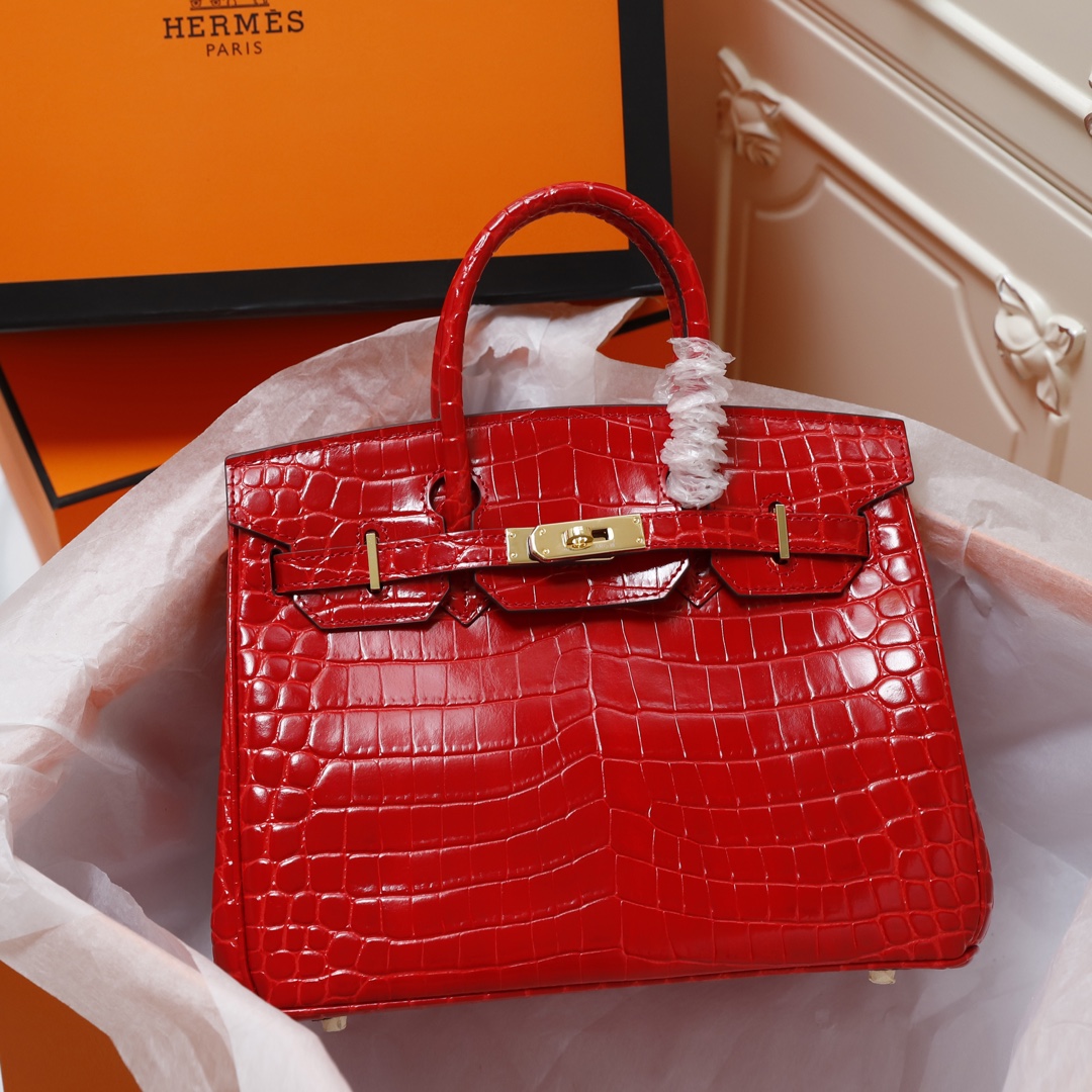 HERMES HANDBAG red