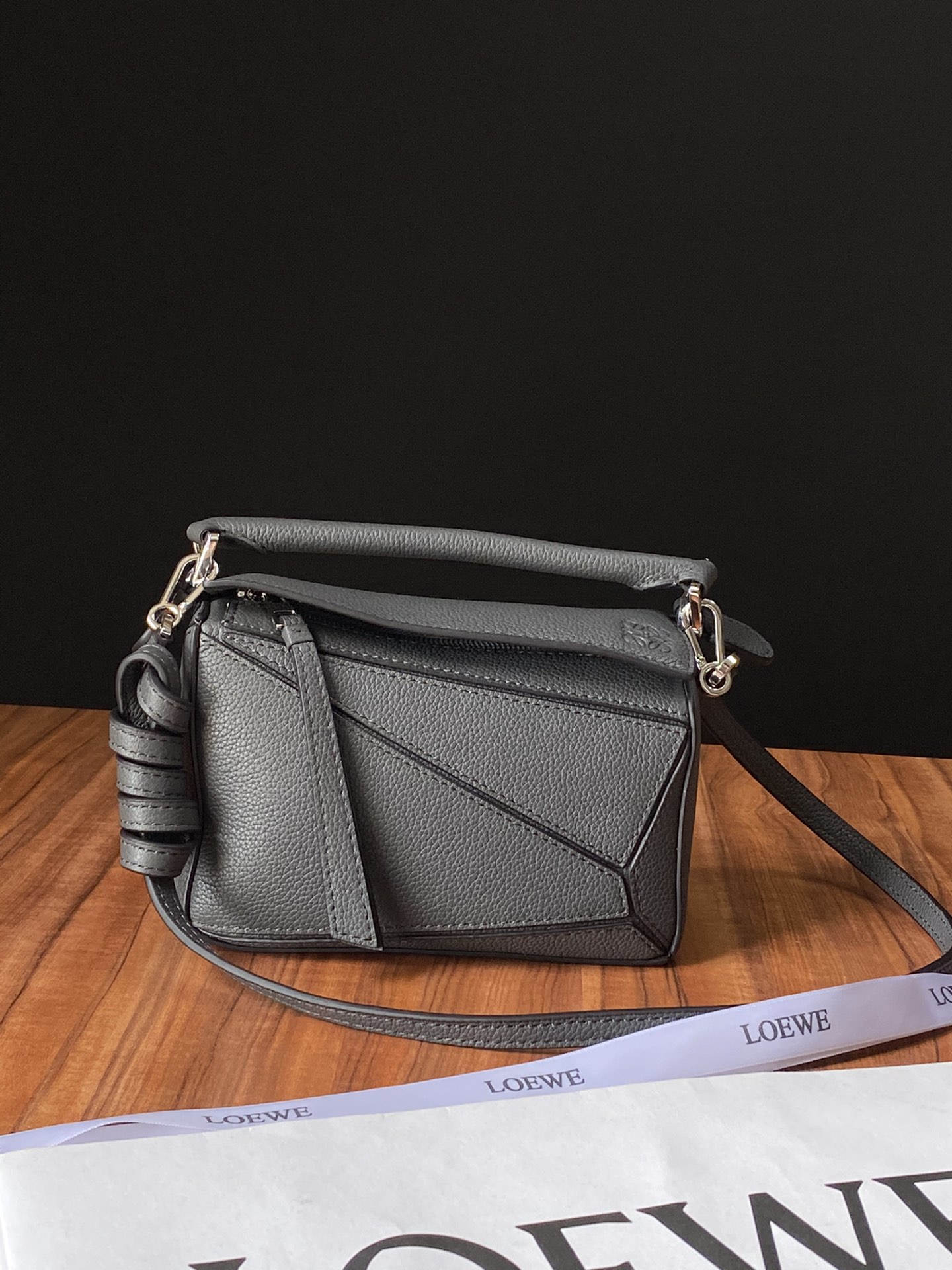 LOEWE HANDBAG gray