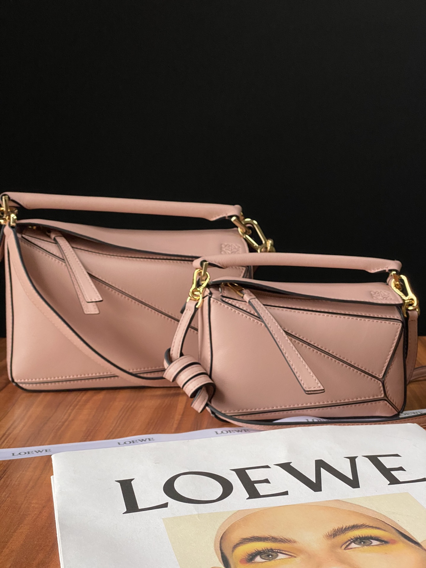 LOEWE HANDBAG pink