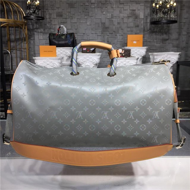 Louis Vuitton Keepall Bandouliere 50 Monogram Titanium Louis Vuitton Keepall Bandouliere 50 Monogram Titanium