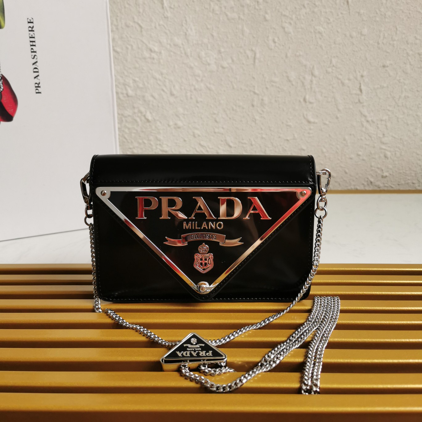 PRADA CROSSBODY BAG MARIO black