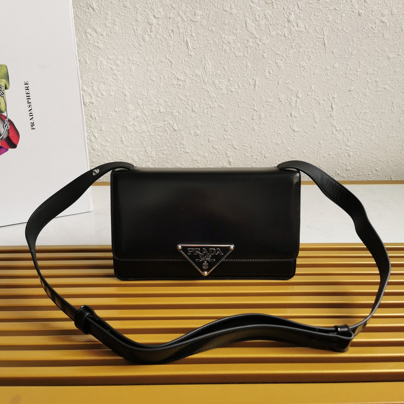 PRADA CROSSBODY BAG black