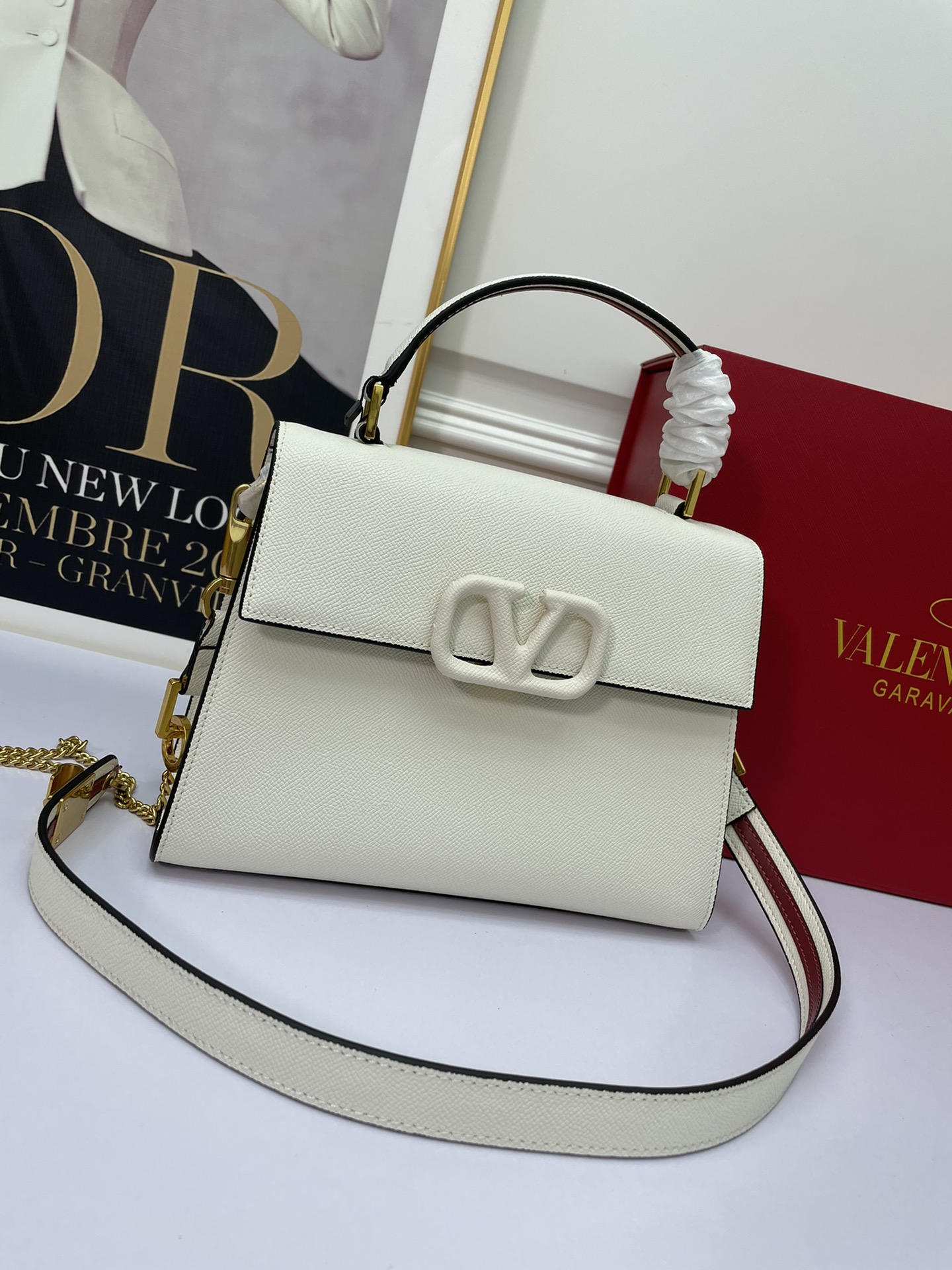 VALENTINO HANDBAG white