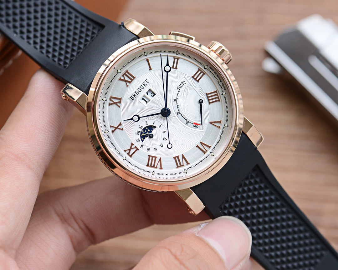 Breguet Day, Moon, and Stars Series Men’s Mechanical Wristwatch Breguet Day, Moon, and Stars Series Men’s Mechanical Wristwatch