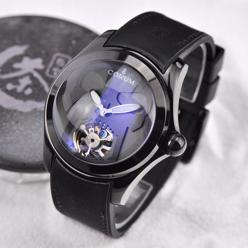 CORUM Bubble series floating tourbillon watch