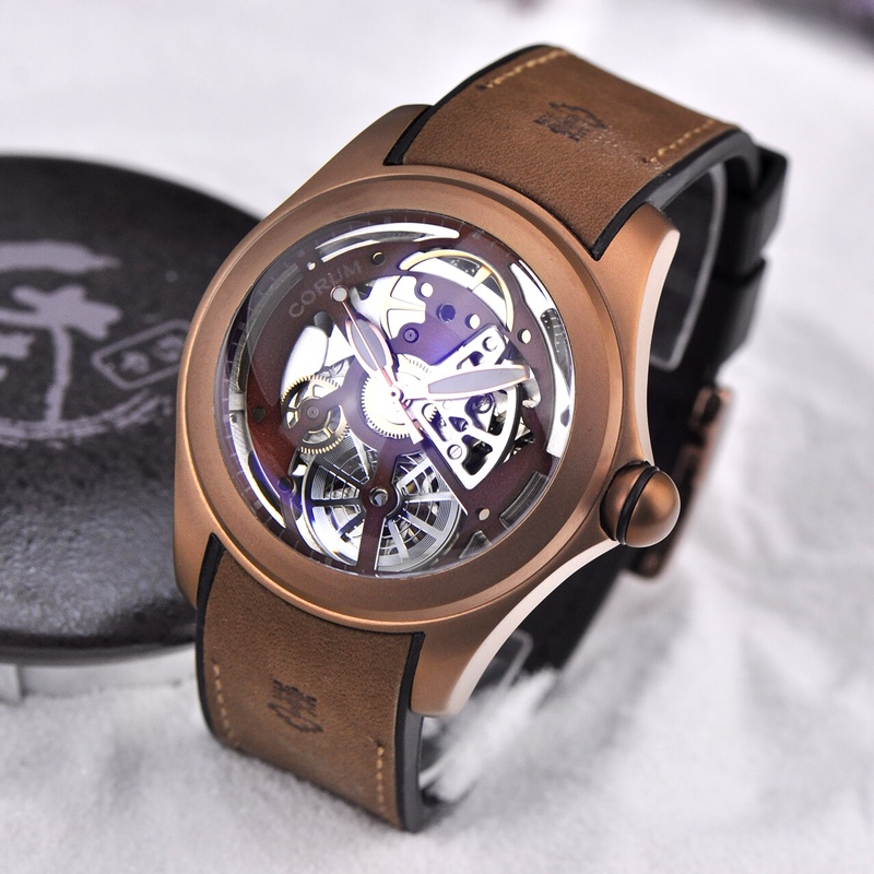 Corum Bubble Kunlun Bubble Series 47 Hollow Automatic Mechanical Watch