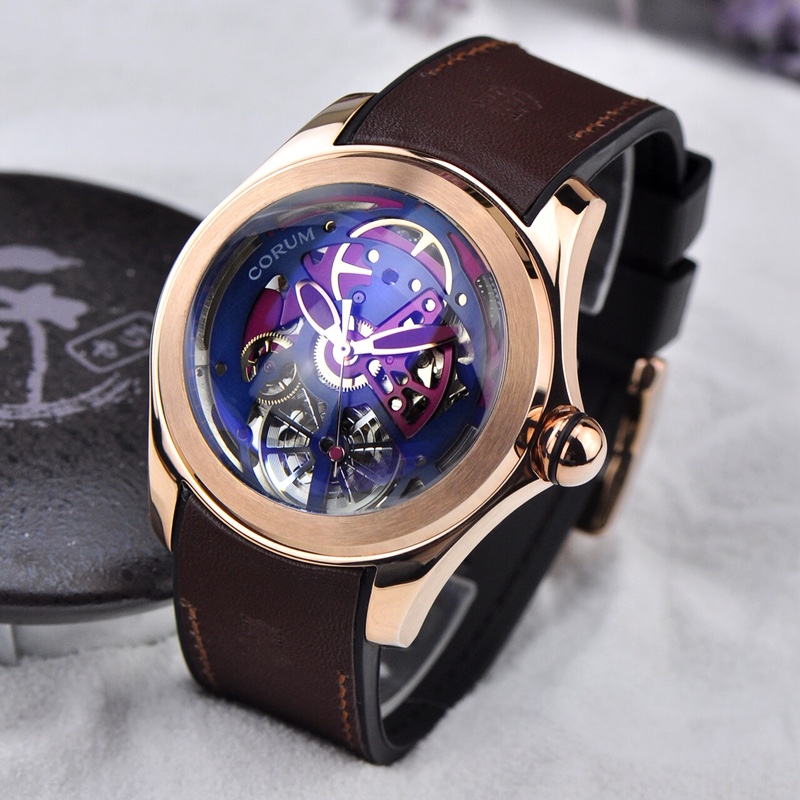 Corum Bubble Kunlun Bubble Series 47 Hollow Automatic Mechanical Watch