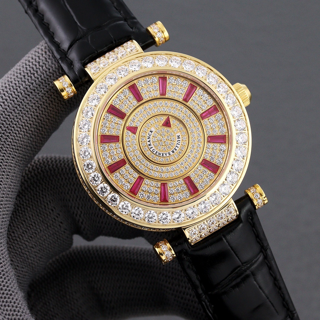 The Franck Muller DOUBLE MYSTERY 42 series DM D2R CD watch.