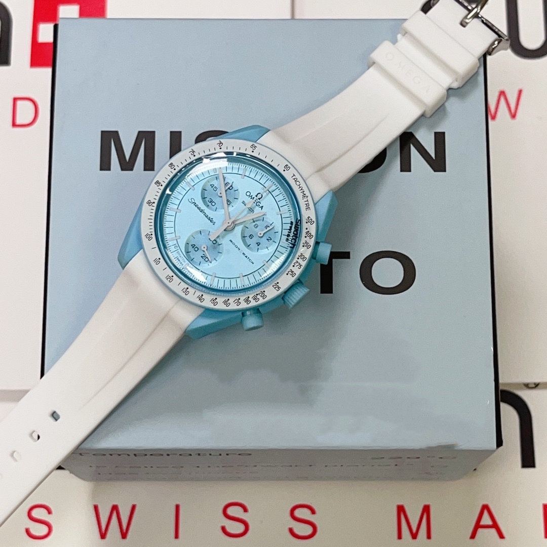 Omega x Swatch Collaboration Strap Collection Moonswatch