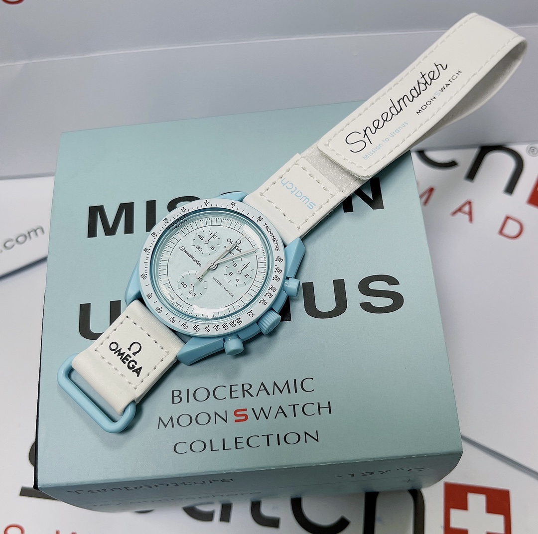 Omega x Swatch Collaboration Velcro Strap Collection Moonswatch Omega x Swatch Collaboration Velcro Strap Collection Moonswatch
