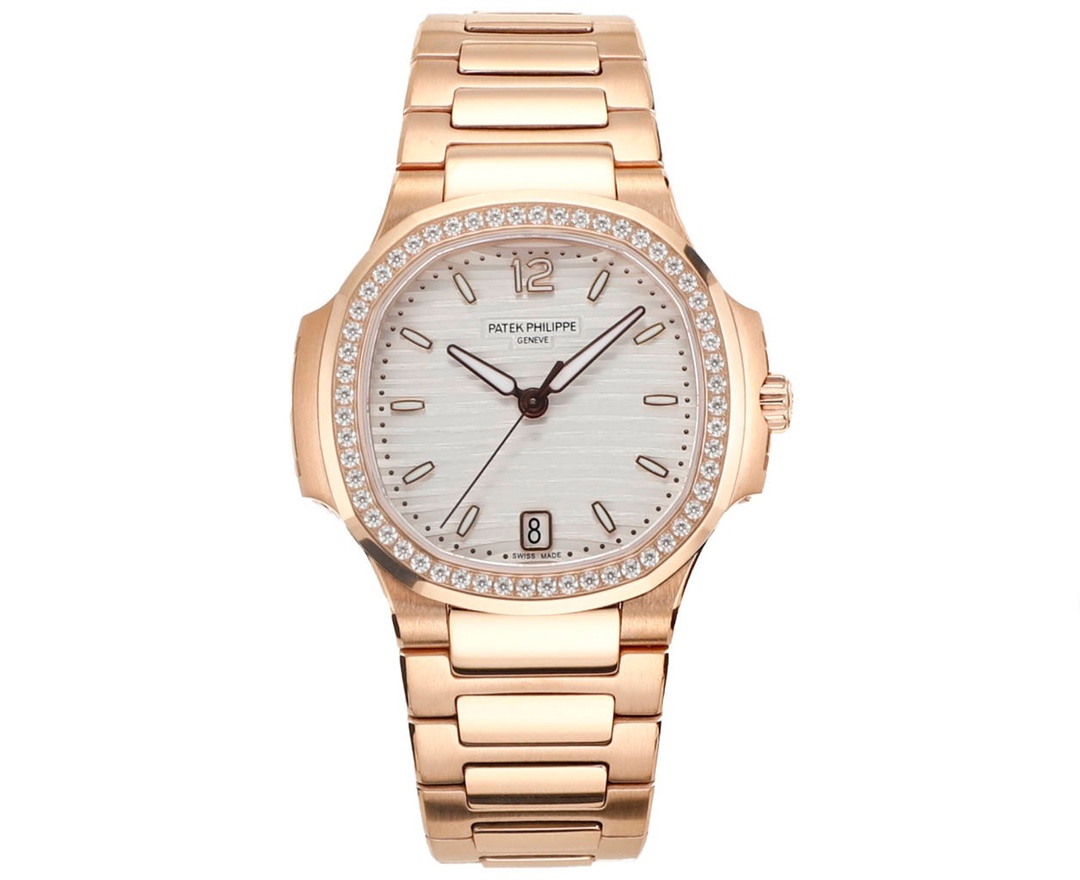 Patek Philippe Sporty Elegance Parrot Shell Women’s Watch 7118 Model