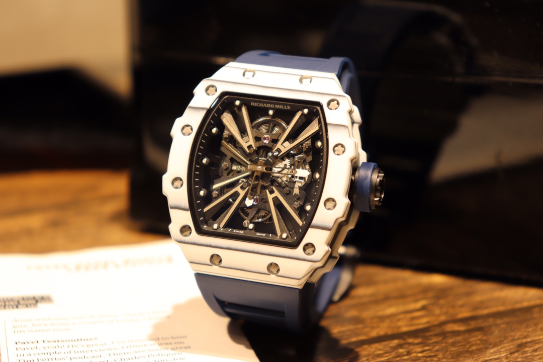 Richard Mille RM12-01 Openwork Tourbillon Streamlined Watch