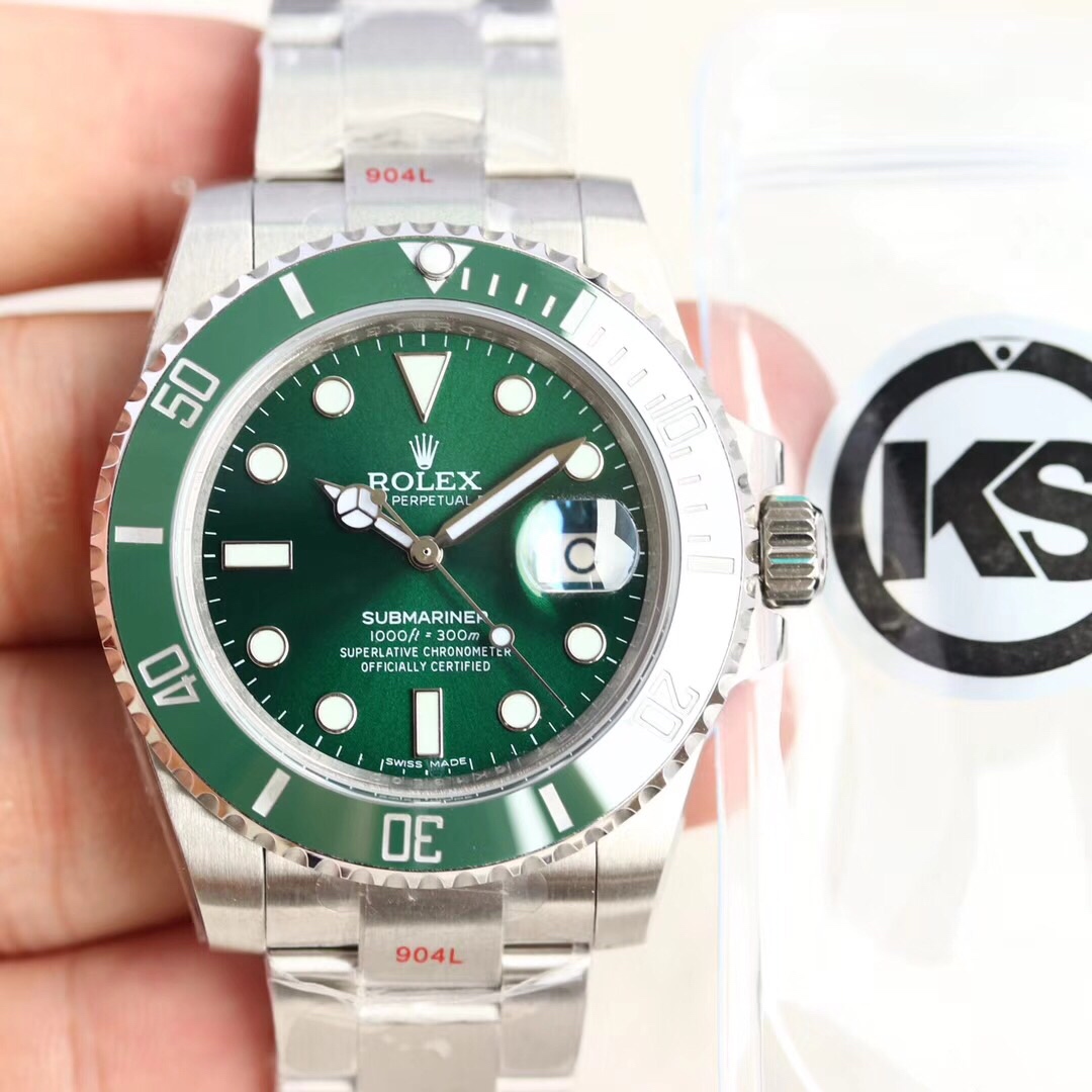 Rolex Submariner Series Black Green Hulk