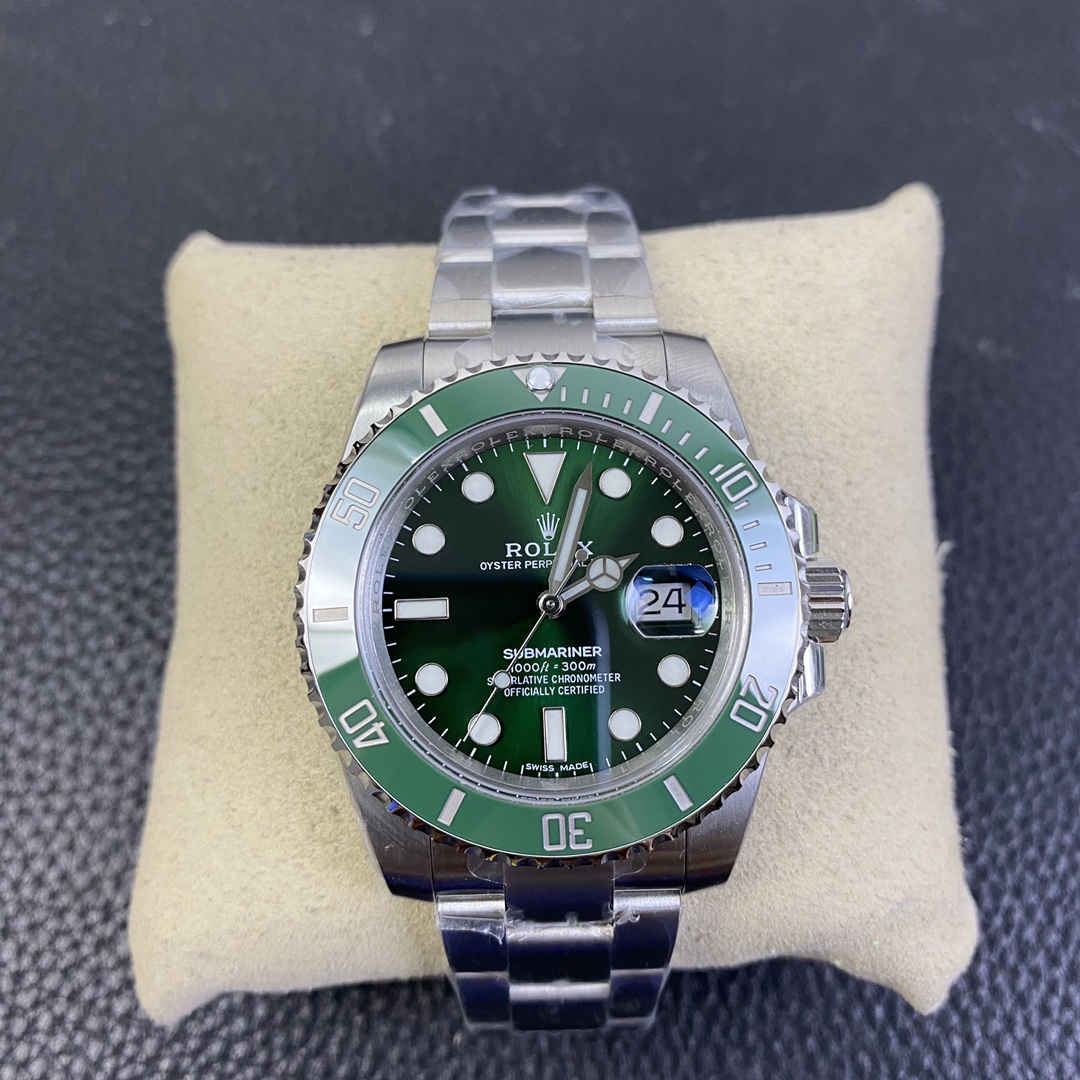 Rolex Submariner “Green Hulk” 40 Series, Collector’s Edition in Black and Green