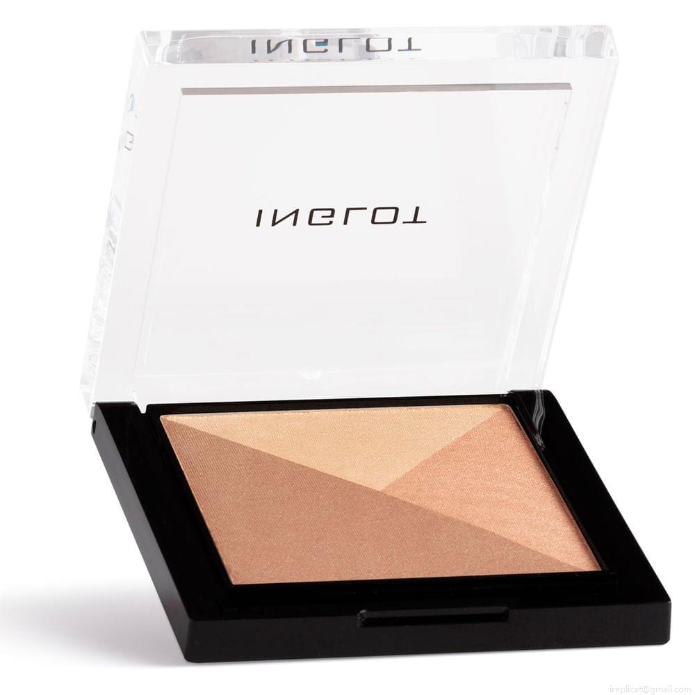 Pó Iluminador e Bronzeador Inglot Multicolour System 12 8,8 g