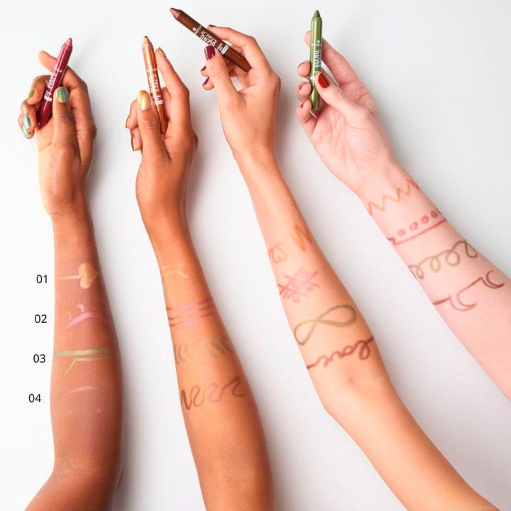 Sombra Em Bastão Essence Blend & Line 02 Oh My Ruby 1,8 g Sombra Em Bastão Essence Blend & Line 02 Oh My Ruby 1,8 g