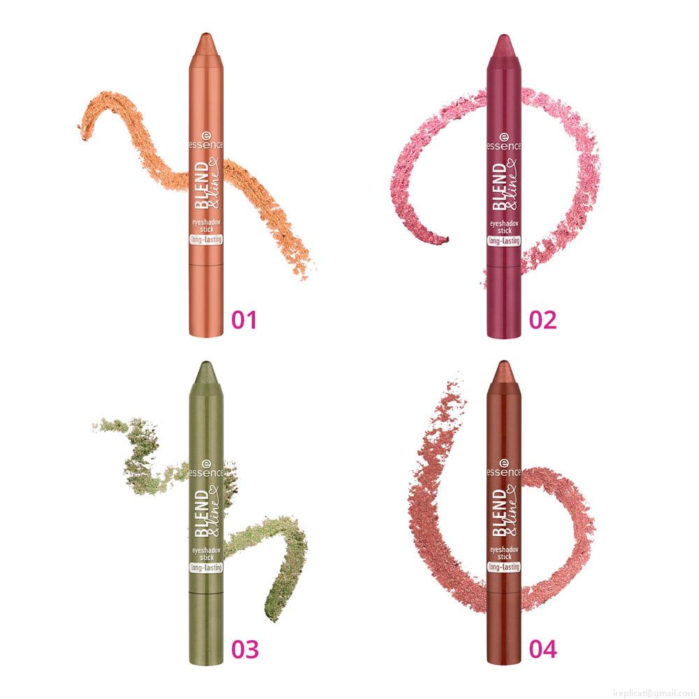 Sombra Em Bastão Essence Blend & Line 02 Oh My Ruby 1,8 g Sombra Em Bastão Essence Blend & Line 02 Oh My Ruby 1,8 g