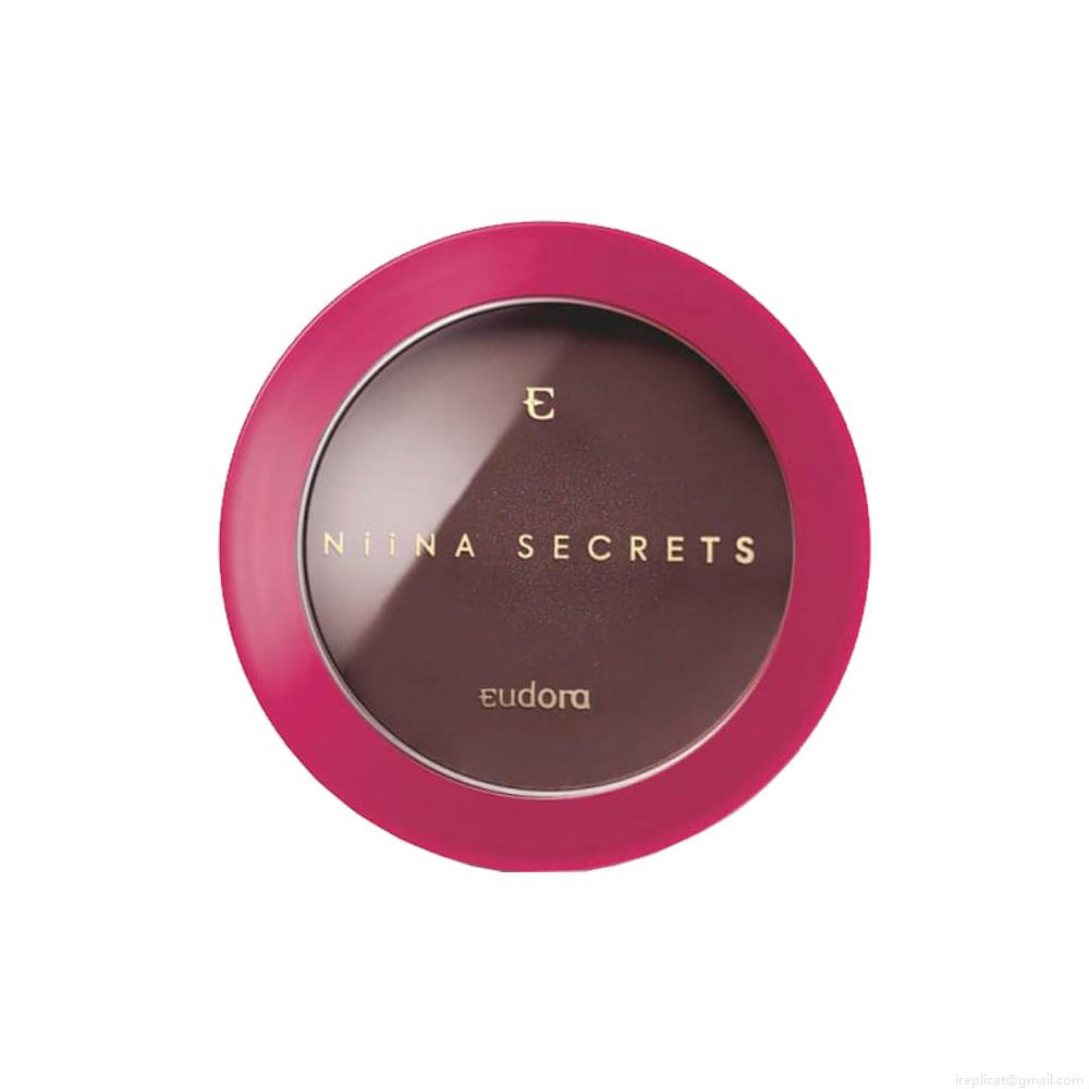 Blush Cremoso Natural Eudora Niina Secrets 2 em 1 Amora Segredo 5 g