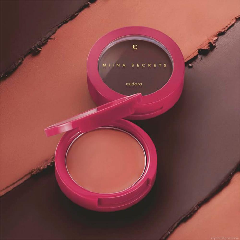 Blush Cremoso Natural Eudora Niina Secrets 2 em 1 Amora Segredo 5 g