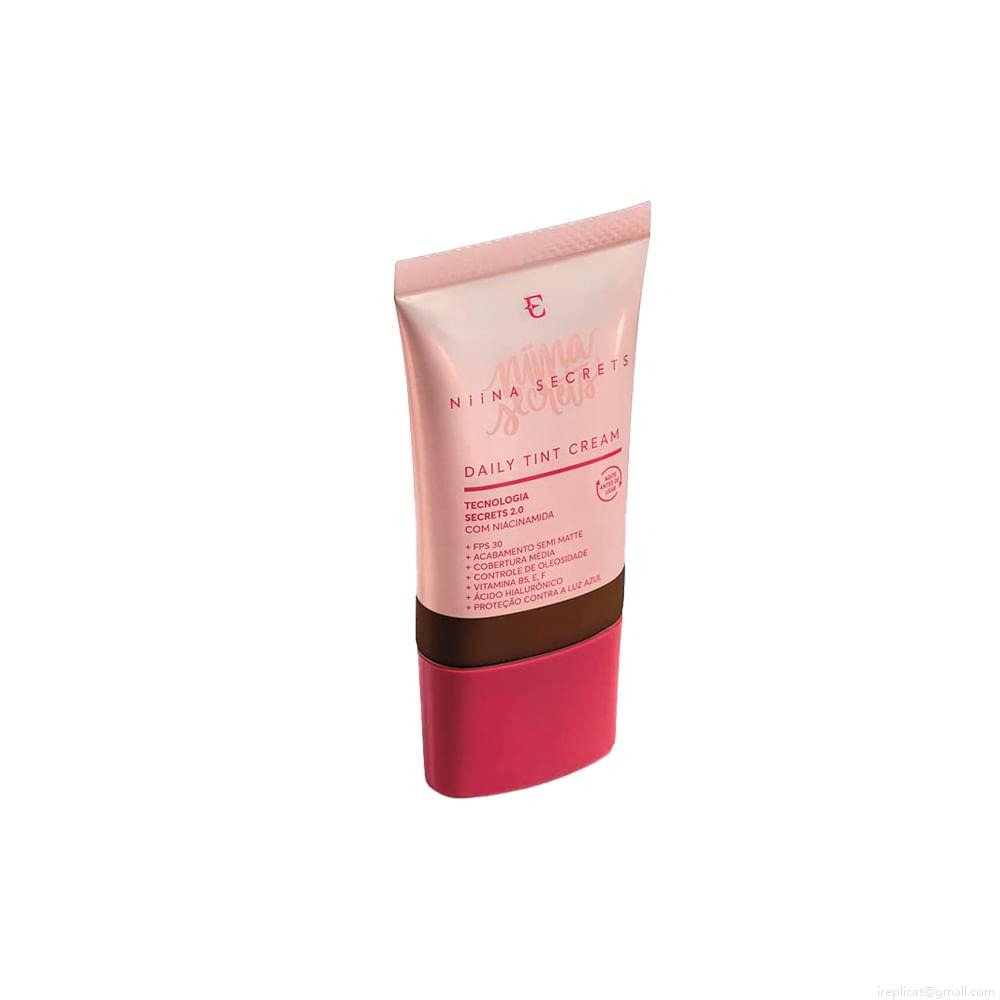 Base Líquida Matte Eudora Niina Secrets Daily Tint Cream Cor 100 25 ml