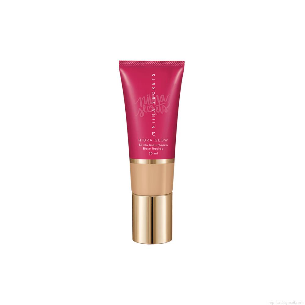 Base Líquida Natural Eudora Niina Secrets Hidra Glow 10 30 ml