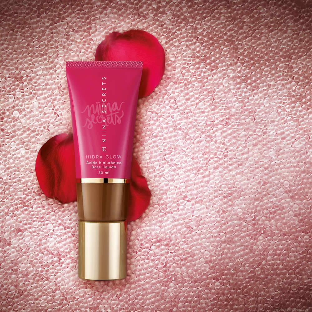 Base Líquida Natural Eudora Niina Secrets Hidra Glow 55 30 ml Base Líquida Natural Eudora Niina Secrets Hidra Glow 55 30 ml